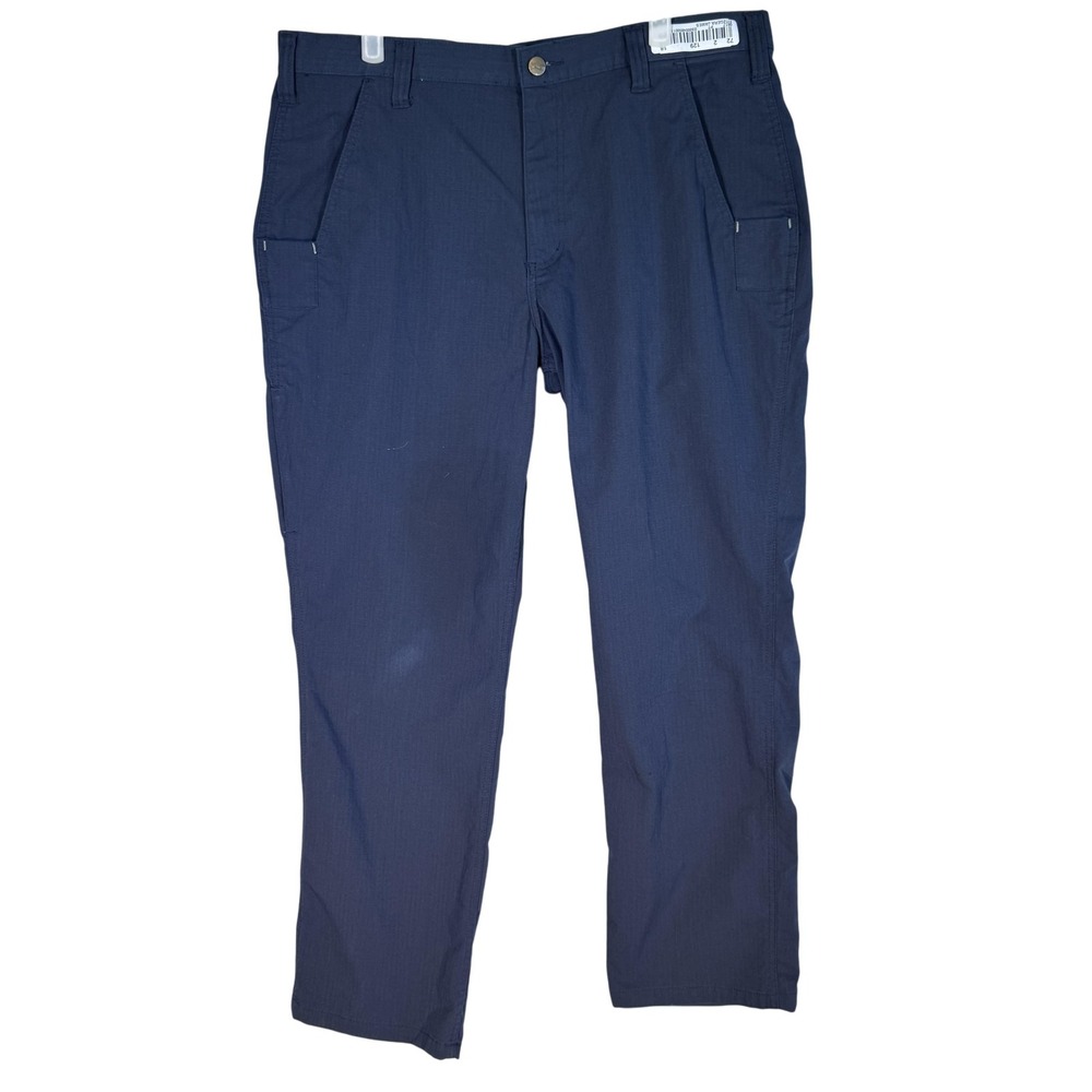 Carhartt Pants Mens 36x30 Ripstop Relaxed Fit Outdoor Workwear Zipper Pocket